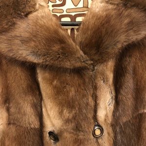 Mink Fur Long Coat